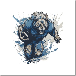 Detroit Lions Posters and Art